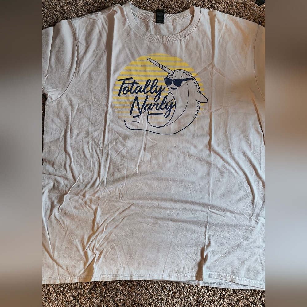 Anvil Cream Lightweight T-Shirt